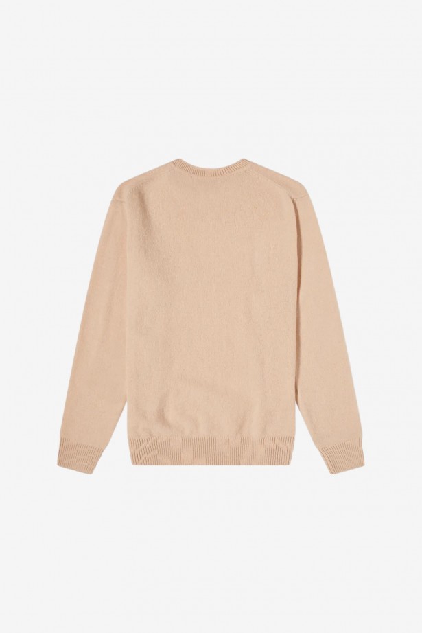 Baby Fox Patch Cosy Crew Knit
