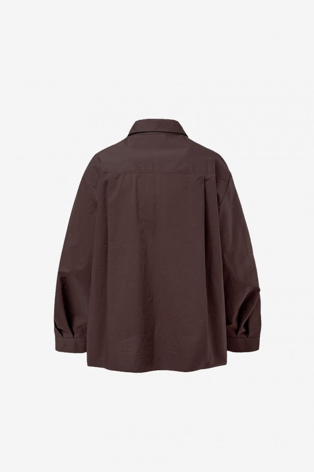 Square Pocket Oversized Shirts