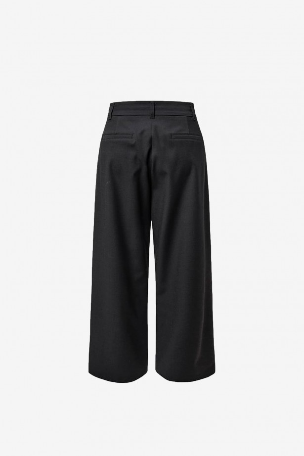 Wide Tuck Pants