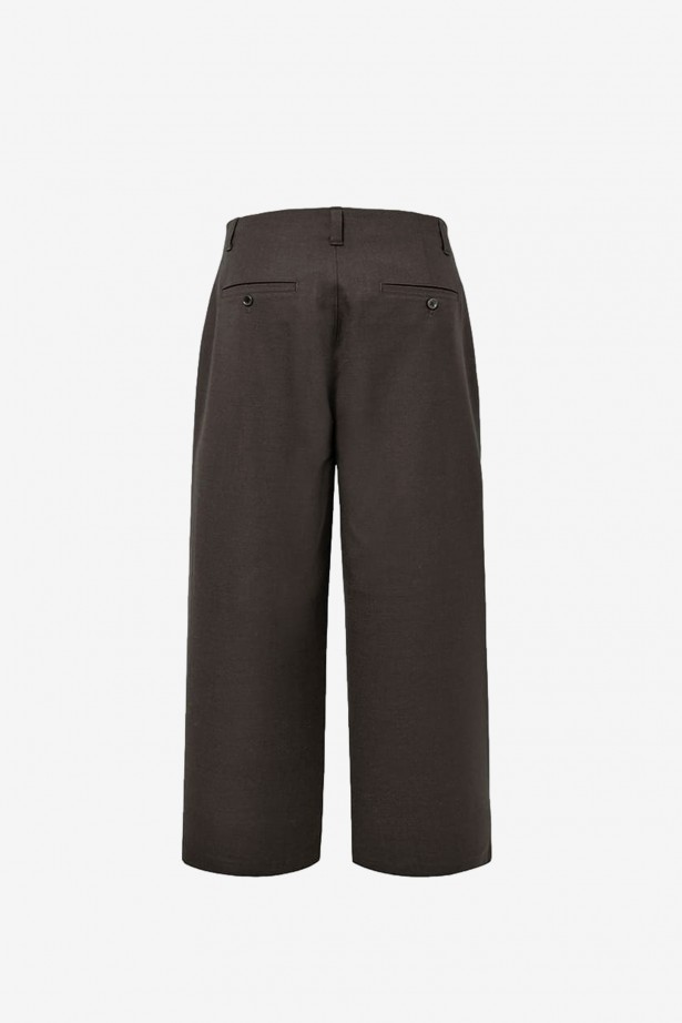 Wool Wide Pants