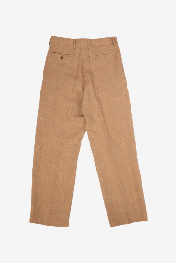 Linen Silk Tweed Slacks
