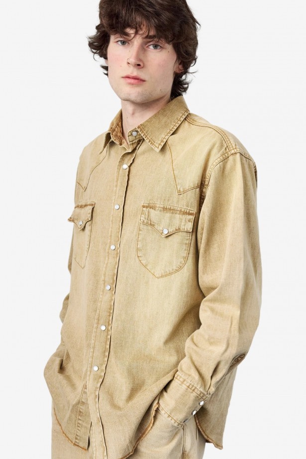 Denim Western Shirt