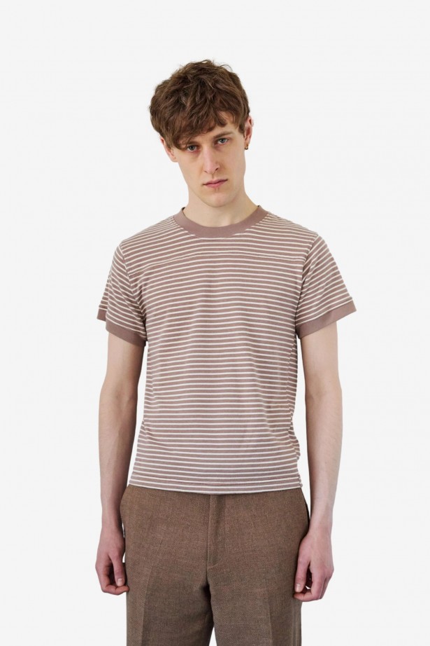 Striped Football Tee