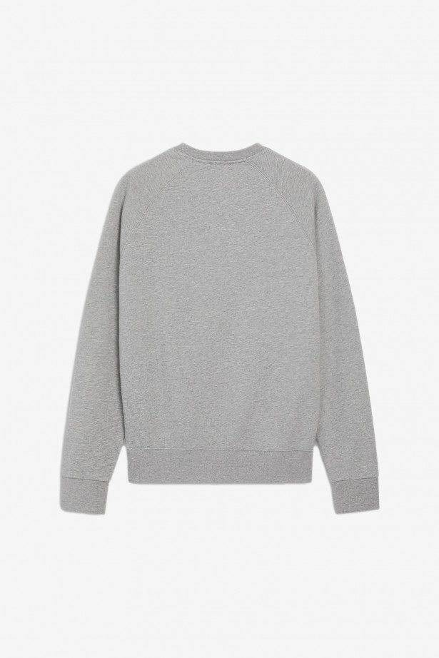 Tricolor Fox Patch Sweater