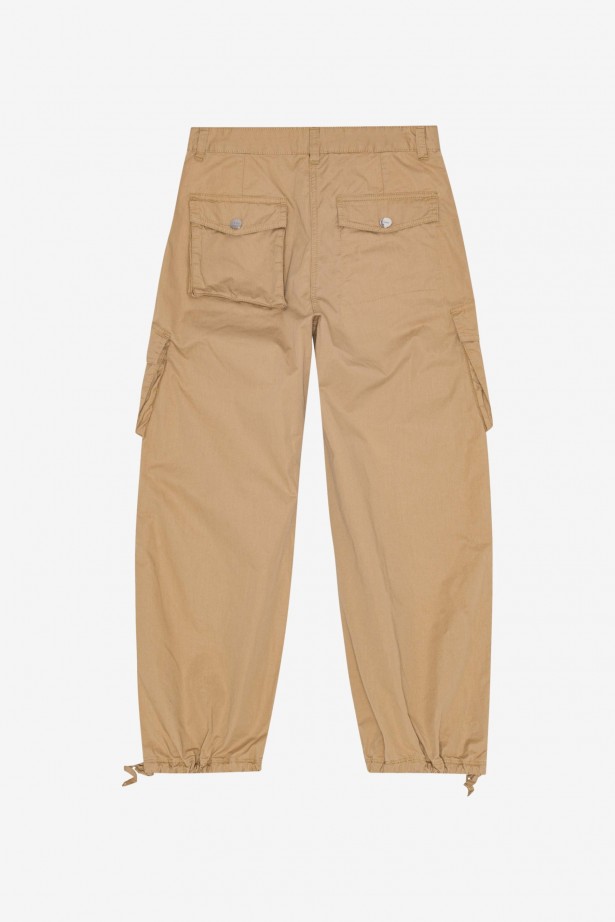 Washed Cotton Twill Pants