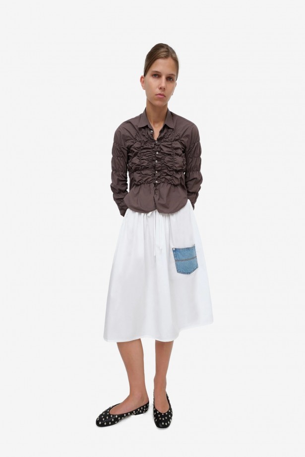 Baggy Midi Skirt