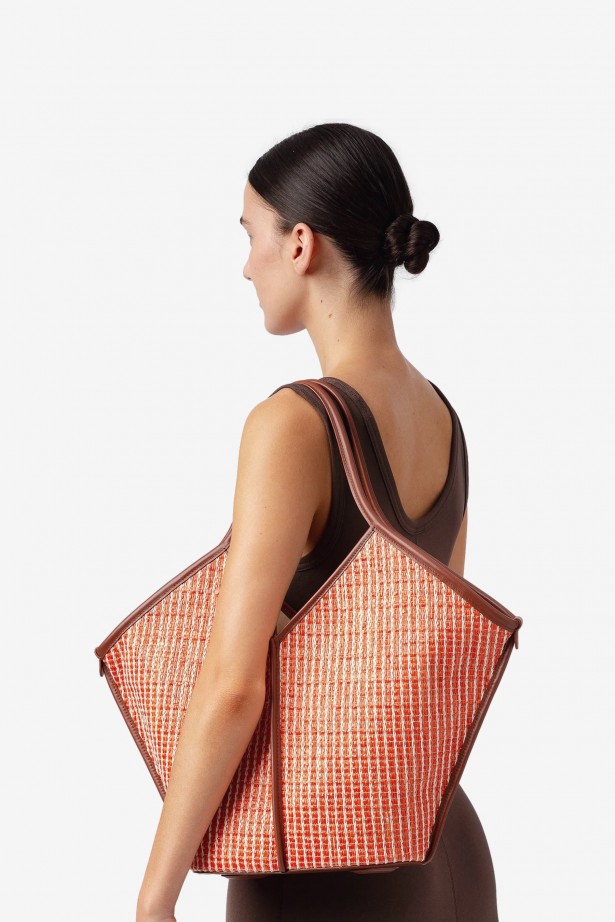 Calella Striped Raffia