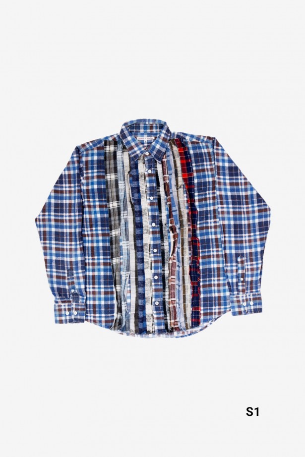 Rebuild by Needles Ribbon Flannel Shirt