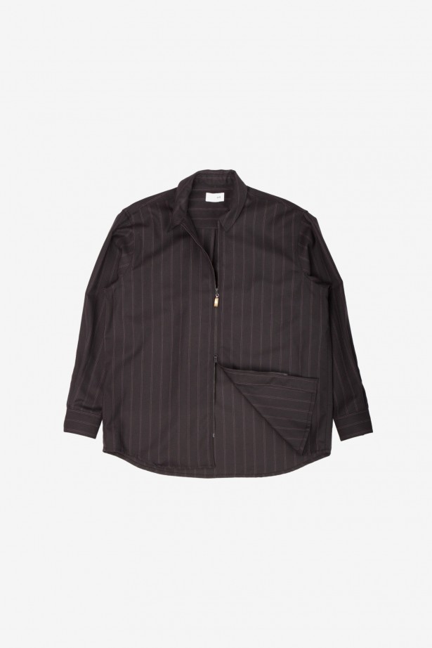 Derry Zip Front Shirt Jacket