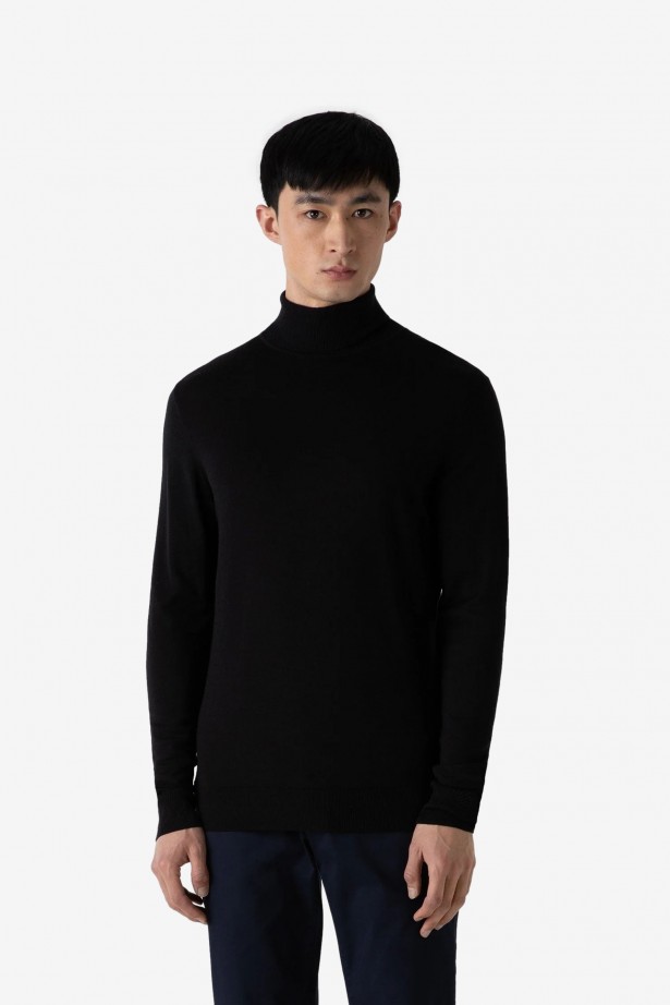 Merino Roll Neck Jumper