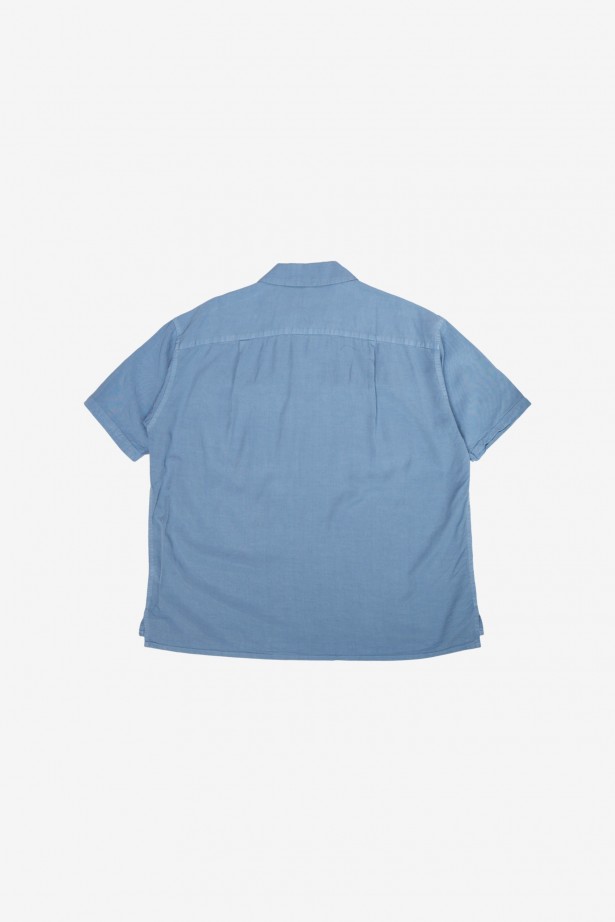 Round Flap Pocket Short Sleeve Shirt